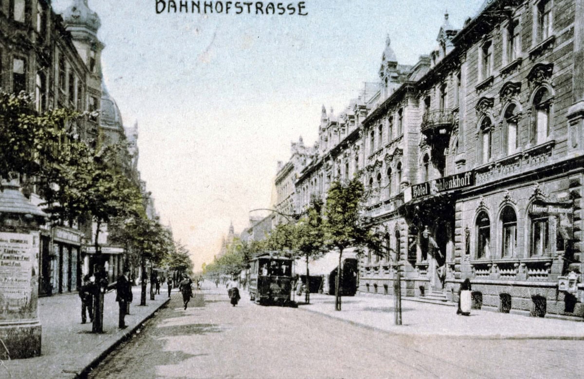 Historisches „Straßenbahn-Wägelchen“