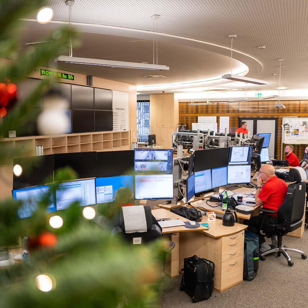 BOGESTRA-Leitstelle, Dezember 2024