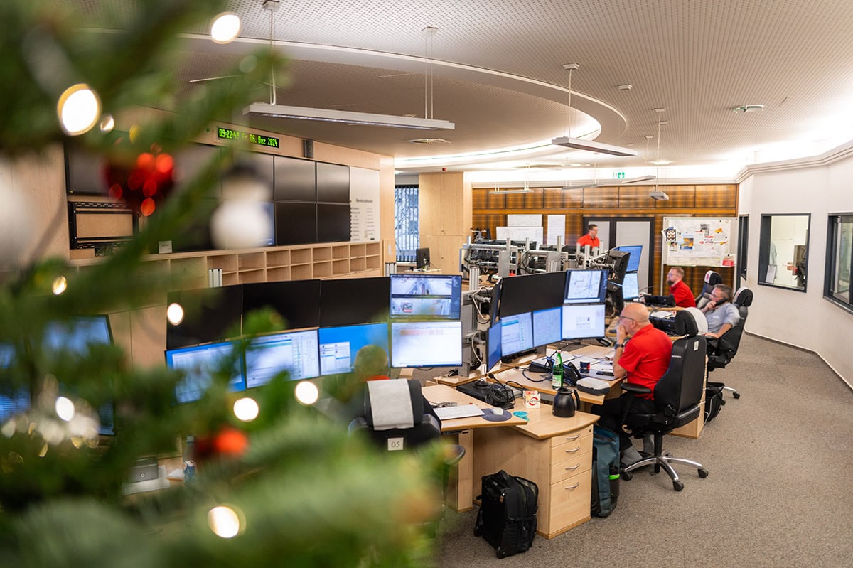 BOGESTRA-Leitstelle, Dezember 2024