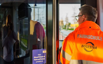 Vom Schulungsraum in den Fahrerstand