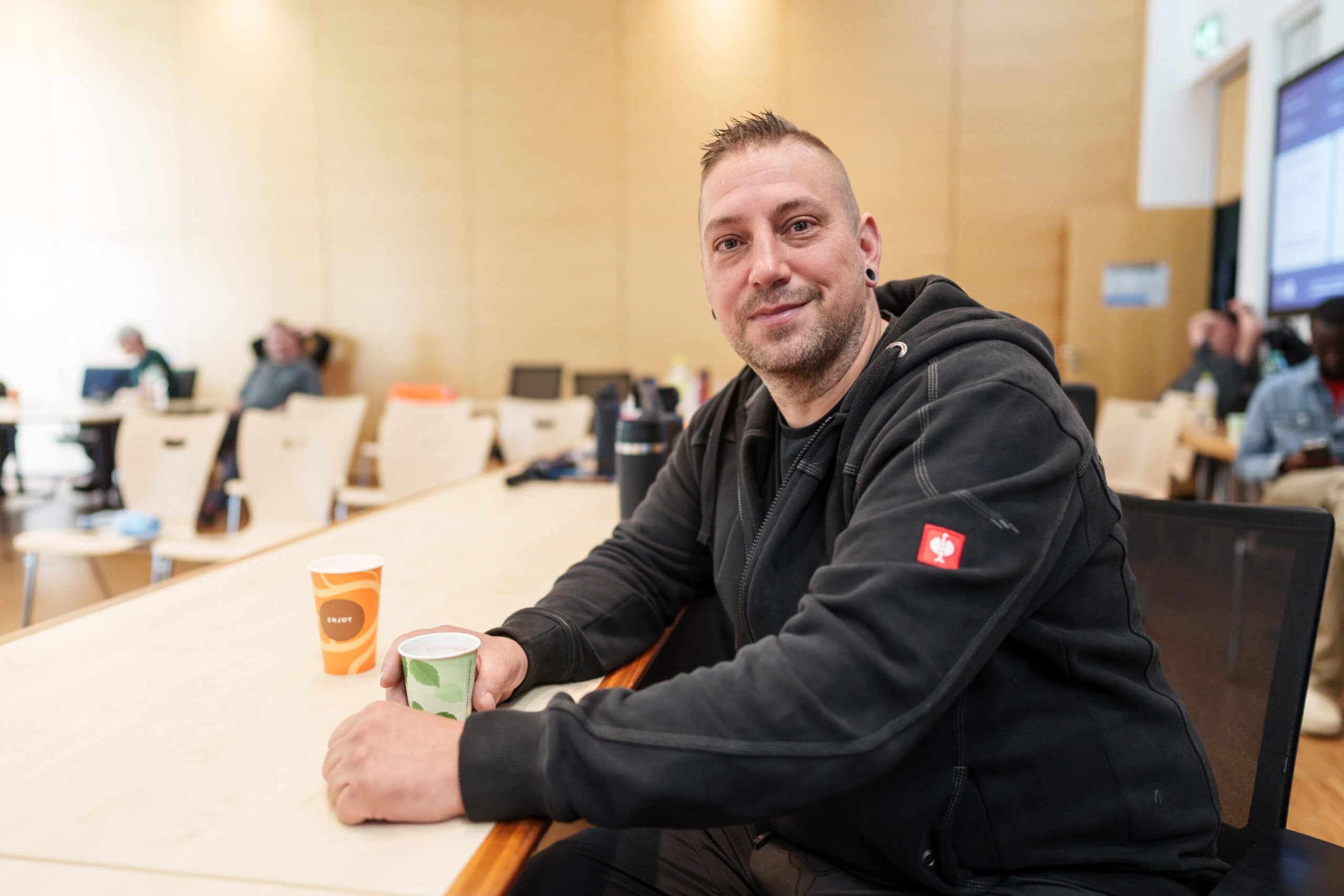 Marc in der SIPO Schulung