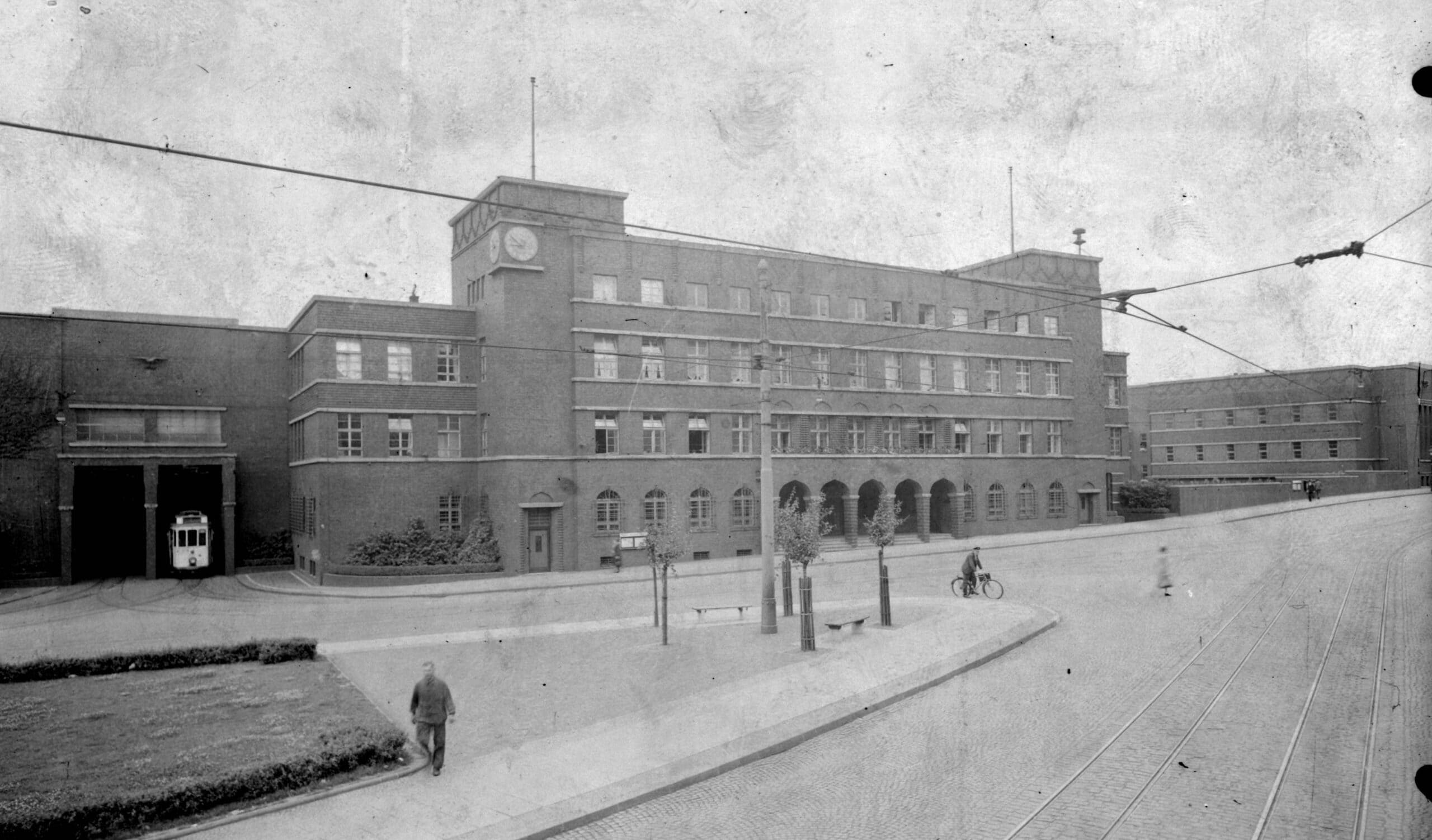 Btf Bochum um 1930 von Glasplatte